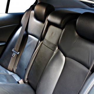 Black Leather Auto Interior