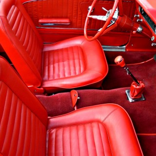 Red Auto Interior